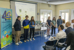 Alumnos de El Salvador de Barreda presentan al alcalde su proyecto de mejora del Manuel Barquín