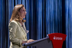 Bot&iacute;n (Santander) llama a Europa a "pasar a la acci&oacute;n" para lograr un mercado comunitario m&aacute;s competitivo