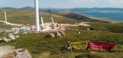 Colectivos Vecinales en Defensa del Territorio denuncian ante la UCO "irregularidades" del parque e&oacute;lico de El Escudo