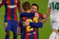 Cr&oacute;nica del FC Barcelona-Elche CF: 3-0.