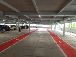 El aparcamiento gratuito de La Carmencita registra una media de más de 1.300 vehículos diarios