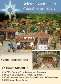 El Centro Fernando Arce de Torrelavega inaugura su tradicional belén