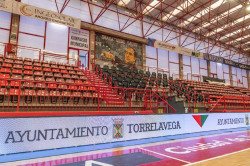 El pabellón Vicente Trueba de Torrelavega estrena hoy las pantallas LED instaladas