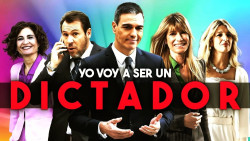 Encubierto como dictador, ese es Sánchez.     José Antonio Ávila López