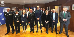 Fernando Chemelal toma posesión como nuevo jefe de la Comisaría Local de Policía Nacional de Torrelavega