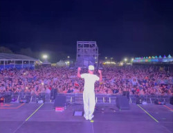 Fernandocosta, Hard GZ y Lucho RK abren ante miles de j&oacute;venes los conciertos de la Campa