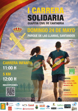 La I carrera solidaria de la Guardia Civil recaudar&aacute; el domingo en Las Llamas fondos contra el c&aacute;ncer infantil