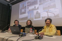 La profesora María Eugenia Escudero reivindica el valor artístico de las esculturas urbanas de Torrelavega