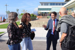 La rehabilitación del tanque elevado del edificio `Peces` ubicado en El Bocal comenzará en unas dos semanas