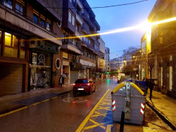La renovación del alumbrado en la calle Ruiz Tagle de Torrelavega comenzará en marzo