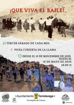 La segunda edición de la propuesta cultural gratuita `¡Que viva el baile!` se desarrollará a partir del 15 de noviembre