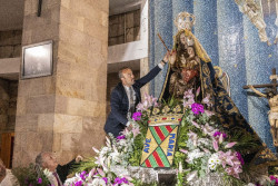 La Virgen Grande recupera el bastón de mando de Torrelavega durante las fiestas