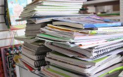  La vuelta al colegio con material usado.   Carlos Magdalena