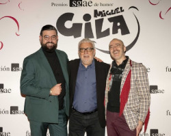 Leo Harlem, Manu S&aacute;nchez y Javier Corral reciben los Premios SGAE Miguel Gila 2025