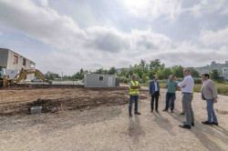 Los camiones de ganado tendrán un nuevo vial de salida del Matadero de Barreda