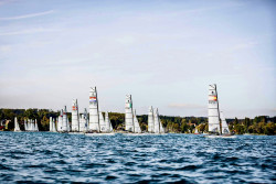 Los espa&ntilde;oles en el Top10 de 49er FX y Nacra 17