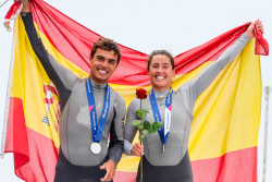 Medalla de plata para Xammar y Brugman en 470 Mixto