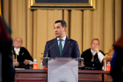 Moreno exige al Gobierno que "asuma de una vez por todas" los gastos "reales" de las universidades de Ceuta y Melilla