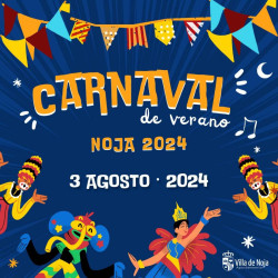 Noja recupera su Carnaval de Verano este sábado 3 de agosto