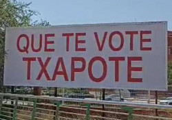 &iexcl;Qu&eacute; te vote Txapote!     Carlos Magdalena 