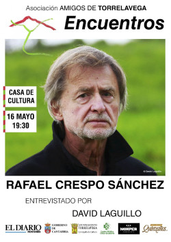 Rafael Crespo cierra el ciclo de entrevistas `Encuentros 2023` de Amigos de Torrelavega