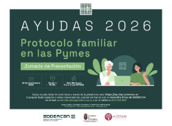 SODERCAN presenta el d&iacute;a 23 la nueva l&iacute;nea de ayudas para facilitar el relevo generacional en empresas familiares