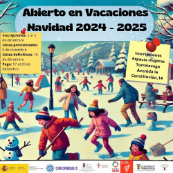 Torrelavega abrirá este lunes el plazo de inscripción del programa `Abierto en Vacaciones: Navidad 2024`
