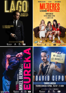 Torrelavega acogerá un `Julio de monólogos` con David Cepo, Miguel Lago o las cómicas de `La Dramedia`