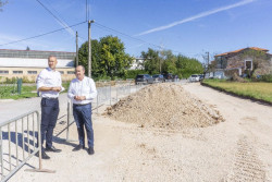 Torrelavega amplía el vial situado junto al colegio de los Sagrados Corazones, en Sierrapando