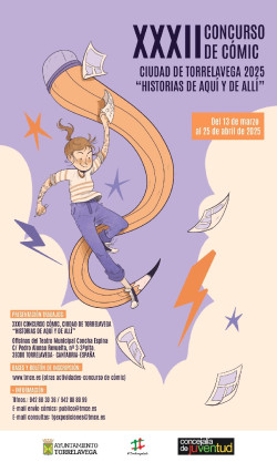  Torrelavega convoca el 32º Concurso de Cómics, que repartirá 2.500 euros en premios