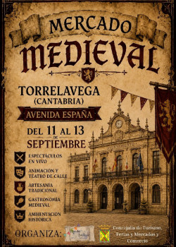 Torrelavega inaugura el Mercado Medieval