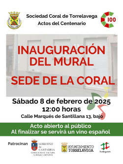 Un mural con 150 azulejos adornará la sede de la Coral de Torrelavega